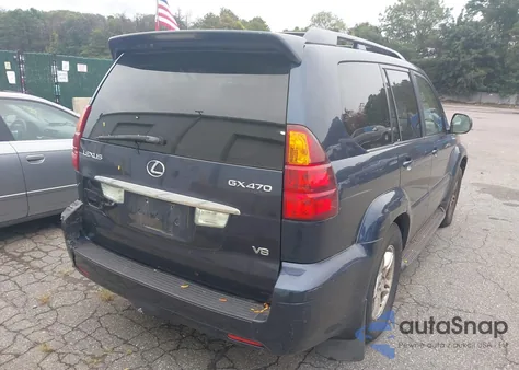2004 Lexus Gx 470 from USA, damaged, VIN JTJBT20X440067700